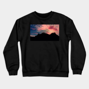 Light Beyond the Trees Crewneck Sweatshirt